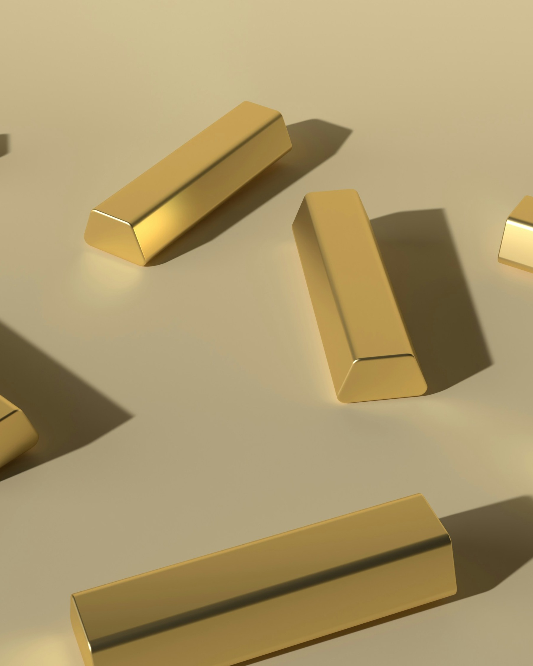 Stack of gold bars